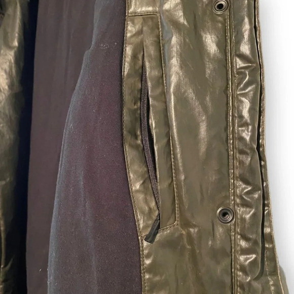 SAM. NYC Devon  Parka in Khaki Green Raccoon - Picture 11 of 16